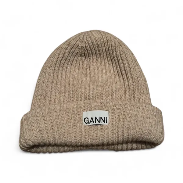 Ganni Wool Beanie Rib Knit - Image 2