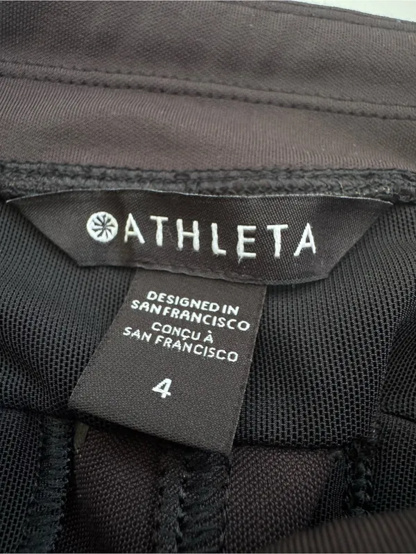 Athleta Headlands Hybrid Straight Leg Pant in Black Size 4 Hiking Outdoor - Image 8