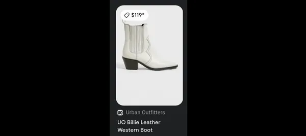 White Cowboy Boots - Image 7