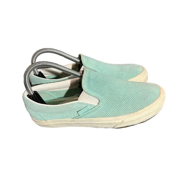 Vans Classic Perforated‎ Slip On Flats Women's Size 6.5 - Image 6