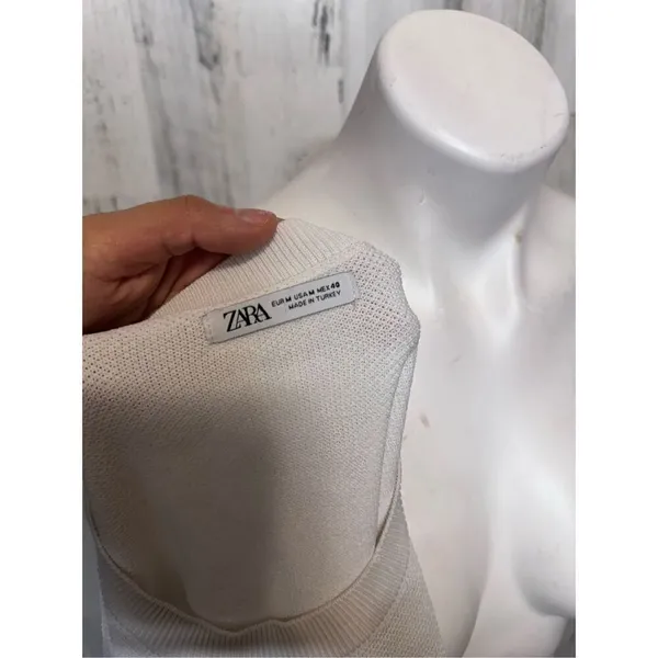 White Zara blouse - Image 5
