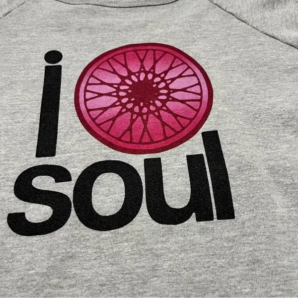 Soul Cycle Womens Size Medium Grey Gray Sweatshirt Long Sleeve‎ Cycling Athletic - Image 2
