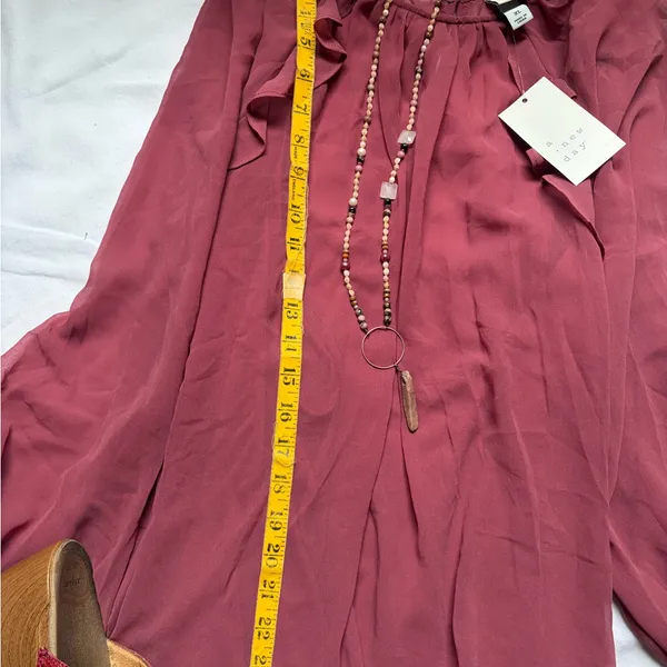 Elegant Women's Blouse in Rose by [Brand] Pink Size XL - Image 12