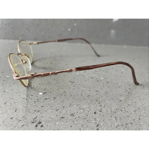 Laura Ashley Plum Pudding Eyeglass Frames ONLY 53-17-135 Oval Full rim - Image 3