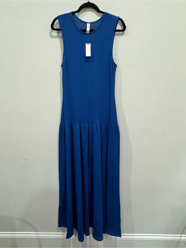 Daily Practice by Anthropologie sleeveless drop-waist maxi dress Size M NWT - Image 5
