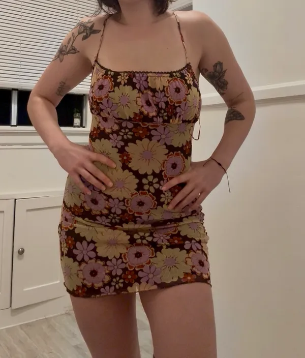 Princess Polly Retro Mini Dress - Image 3