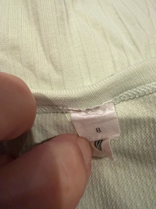Lululemon Ebb To Street Cropped Racerback Tank Top Kohlrabi Green - Image 4