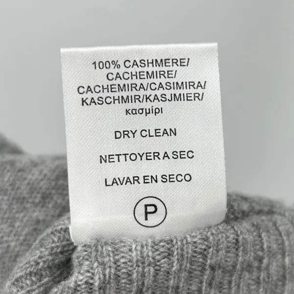Velvet by Graham & Spencer Heather‎ Gray Quincy Cashmere Sweater Poncho Sz Small - Image 7
