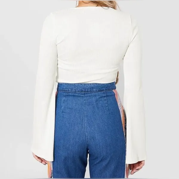 Free People Charlie Bell Sleeve Bodysuit - Image 2