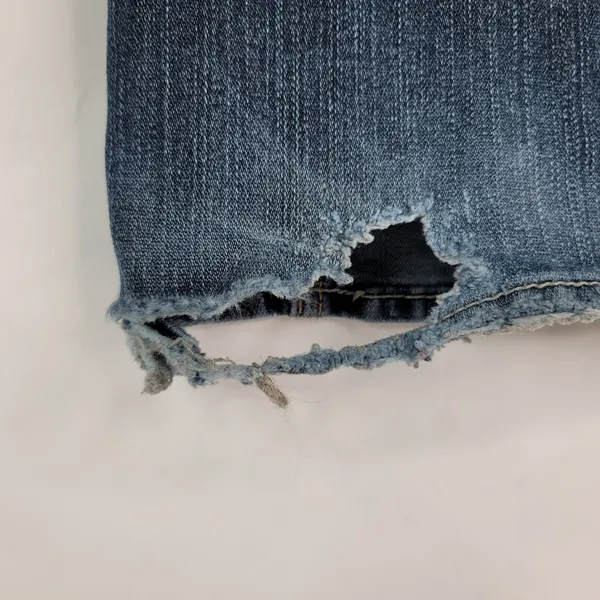 Silver Jeans Womens 32x31.5 ‎ Aiko Bootcut Flare Stretch Distressed Destroyed - Image 11