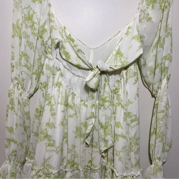 Urban Outfitters Lannette Long Sleeve Mini Dress - Image 10