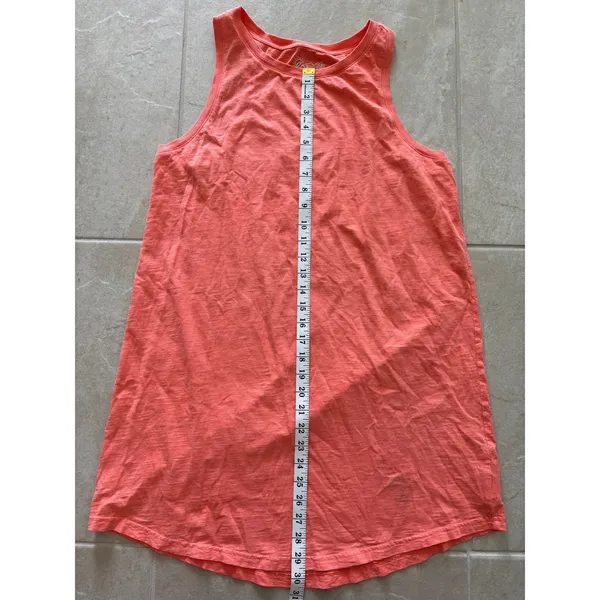 Southern‎ Tide Womens Medium Portia Sun Farer Sleeveless Dress Cotton Orange - Image 8