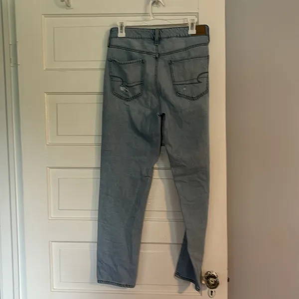 American Eagle Outfitters Hi Rise Tomgirl Distressed Jean - Image 3