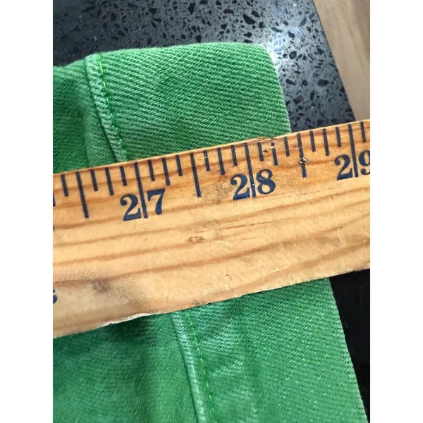 Revice Denim Venus Star Green High Rise Flare Jeans Front‎ Seam Star Back 26 - Image 6