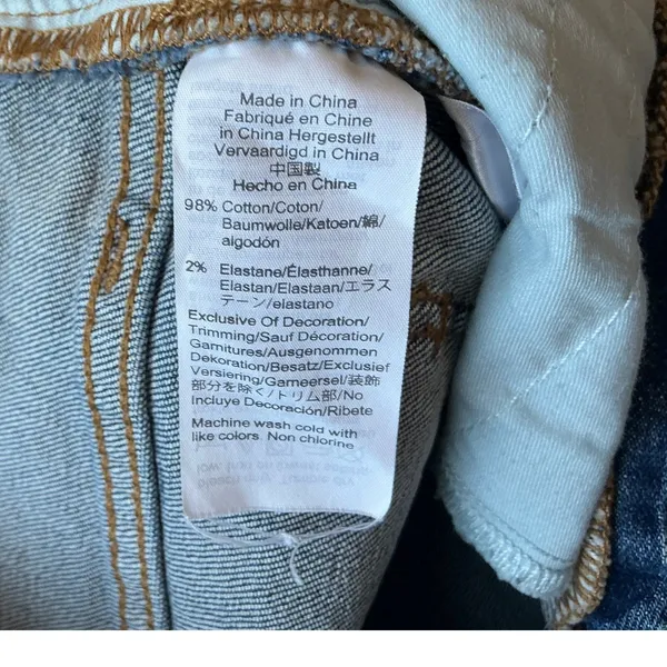 Madewell High Rise Denim Shorts W29 Medium Wash - Image 5
