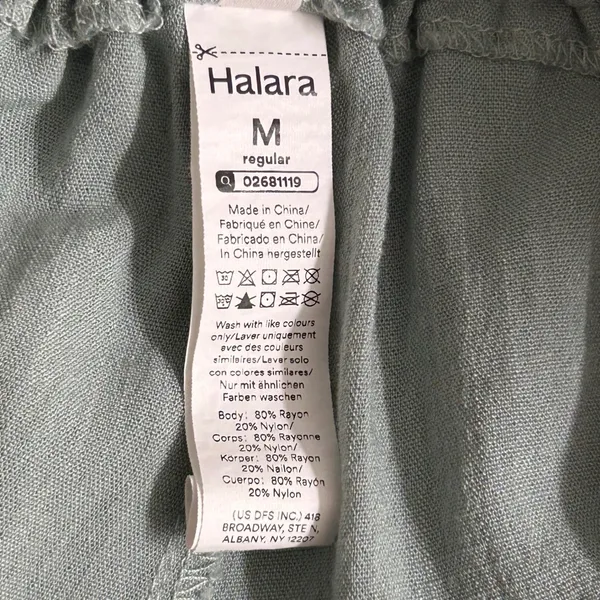 Halara Wide Leg Pants Sage Medium‎ - Image 7