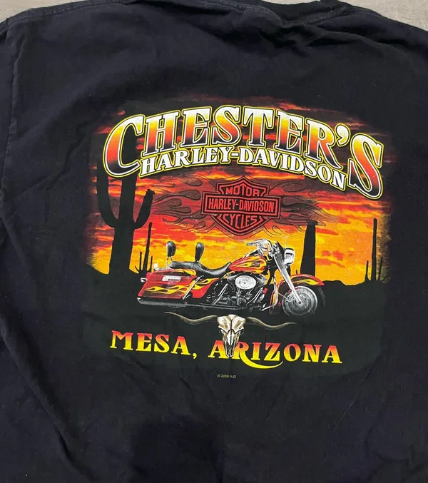 Harley-Davidson Vintage Tee Graphic - Image 4