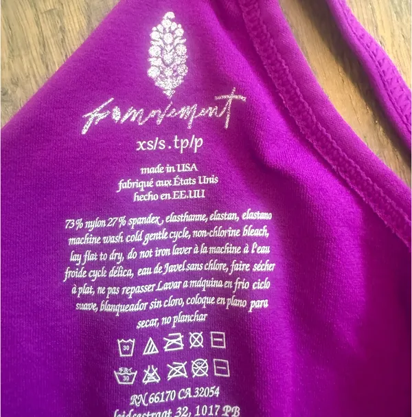 Free people movement Good Karma Heather Ruched Crop Tank - Image 4