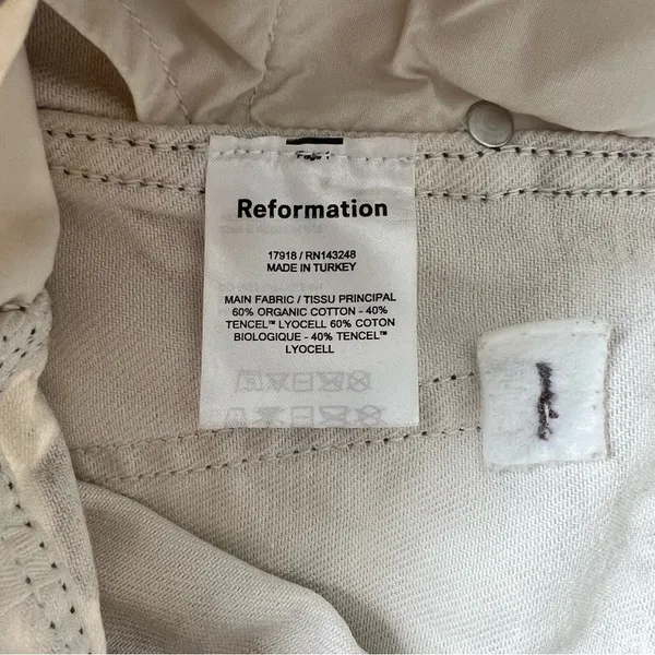 Reformation Sonora High Rise Straight Jeans in Desert Sand 23 - Image 12