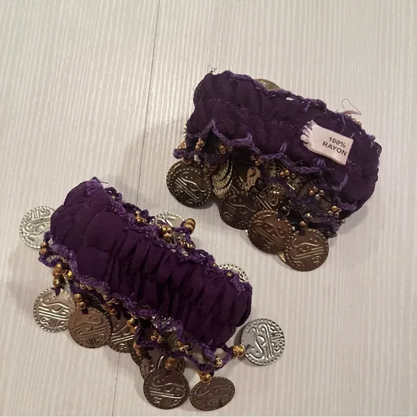 Handmade Belly dance cuffs - Image 4
