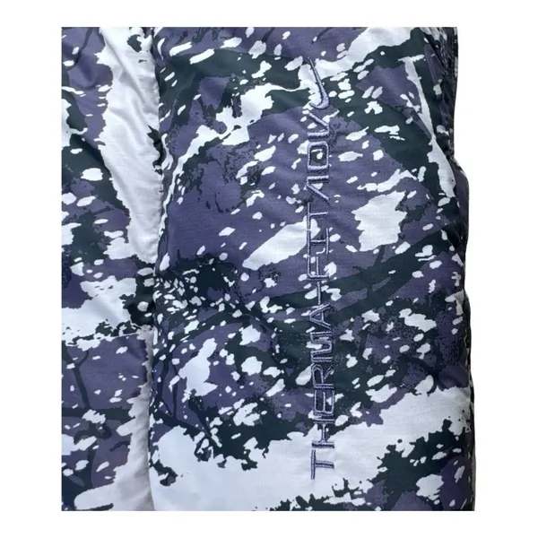 Nike ACG Therma-FIT ADV Lunar Lake Puffer Vest Purple Print Womens L Gorpcore - Image 11