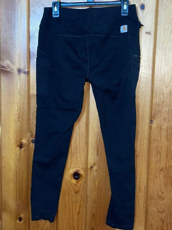 Carhartt Utility pants black tapered pants medium tapered black pants fitted - Image 2