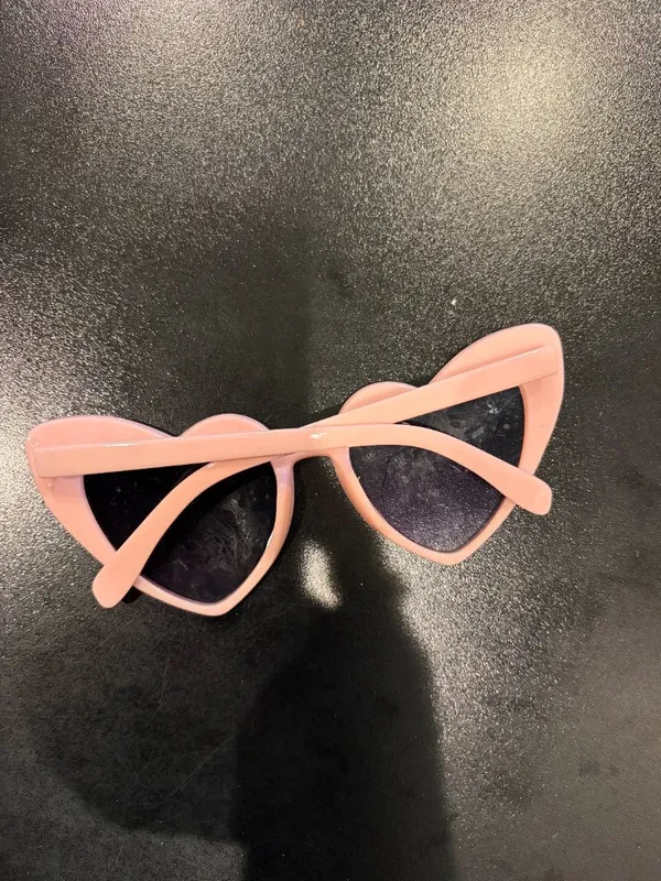 Pink Hearts Babe Bridal Shower Bachelorette Party Sunglasses - Image 2