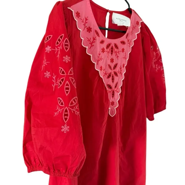 Tuckernuck Pomander Place Georgie Red Dress - Image 6