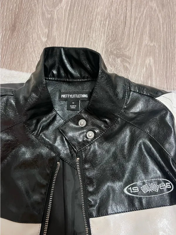 Leather Jacket Pretty Little Thing - Image 4