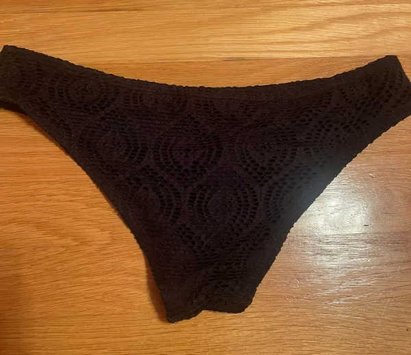 Black Bikini Bottom Size L - Image 2