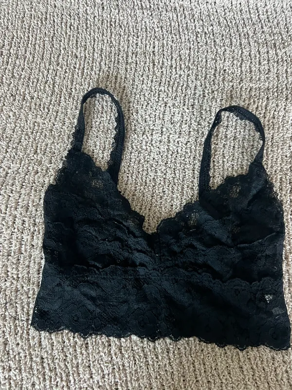 Victoria's Secret black lace bralette - Image 3