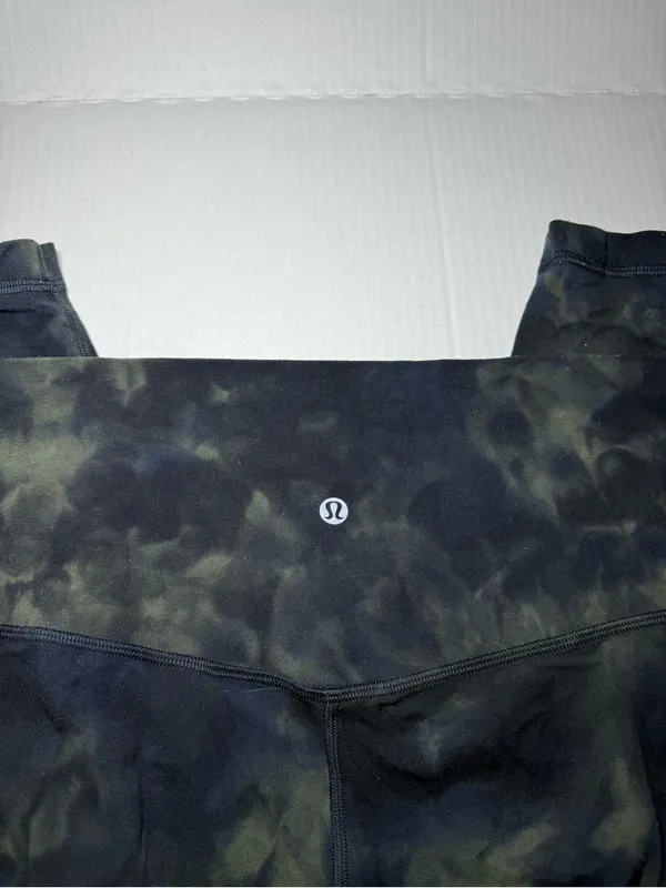 Lululemon Tie Dye Evergreen Marble Align Leggings 28" - Image 2