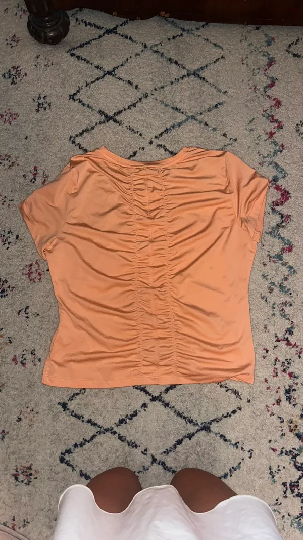 Zelos Orange Athletic Top - Image 2