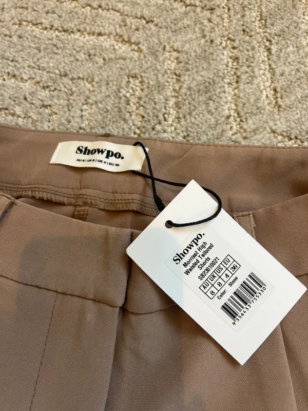 Showpo Tailored High Waisted Shorts - Image 4