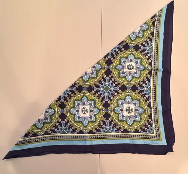Vera Bradley | ladies square silk scarf.  - Image 6