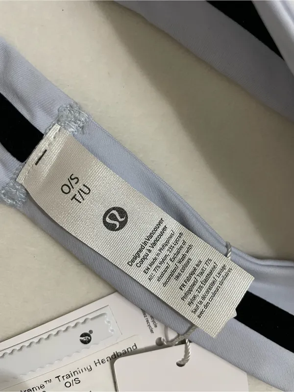 Lululemon NWT Luxtreme training headband light blue - Image 5