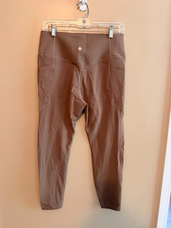 Halara XL 7/8 Ultra Sculpt High Waisted Tummy Control Leggings With Pockets Wome - Image 3