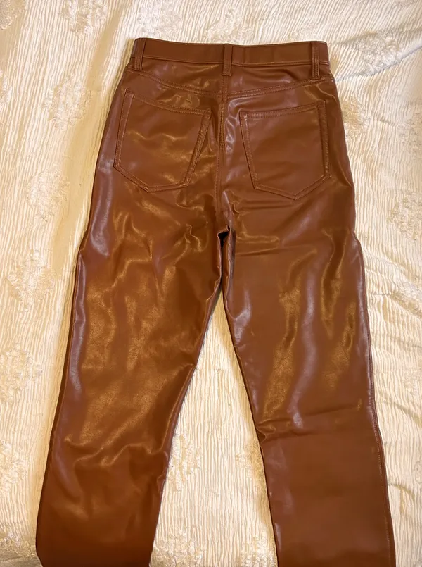 Abercrombie Leather Pants - Image 2