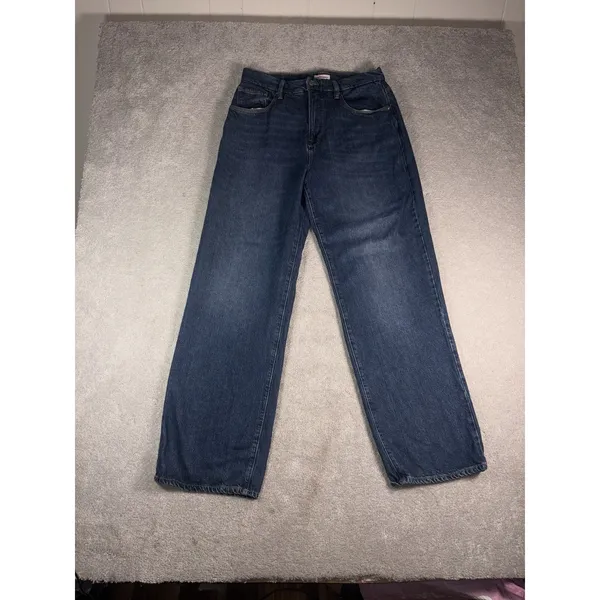 good american soft touch wide leg jeans 8/29 - Image 2