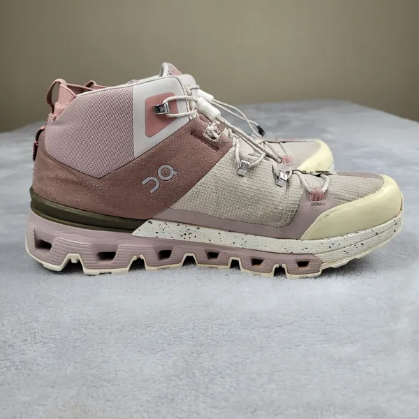 ON Cloud Cloudtrax Hiking Boots Shoes Rose Ivory Women’s Size 9.5 - Image 7