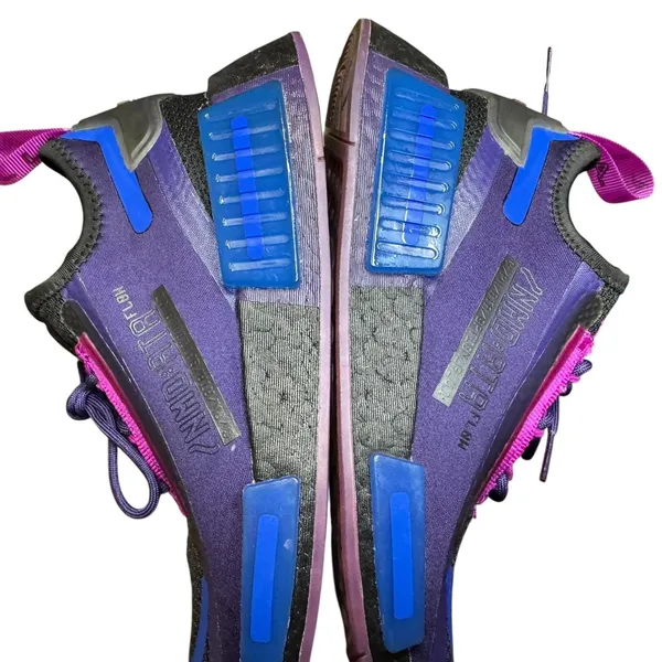 Adidas NMD‎ Flow Shoes Womens Size 6.5 Purple Black Running Sneakers GZ9287 - Image 8