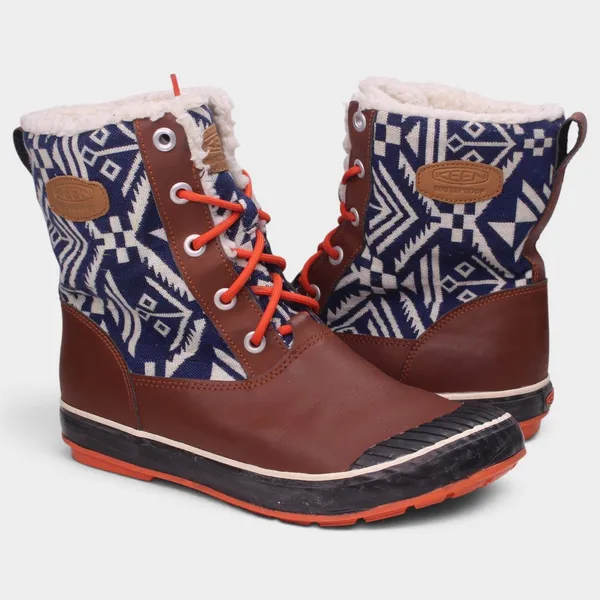 KEEN Elsa WP Aztec Waterproof Winter Boots Women's 9 - Image 11