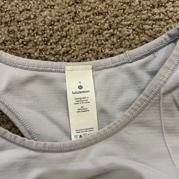 Lululemon ebb to train bra in iced iris 4 - Image 3