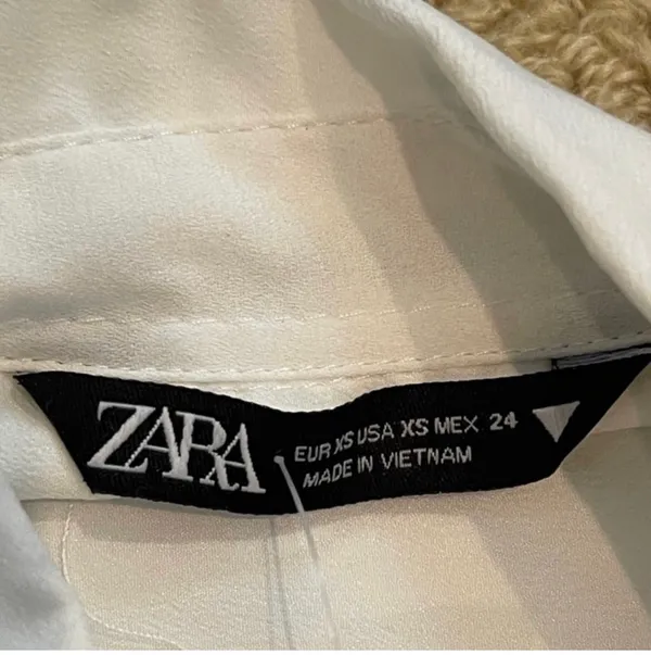 Zara White Shirt - Image 7