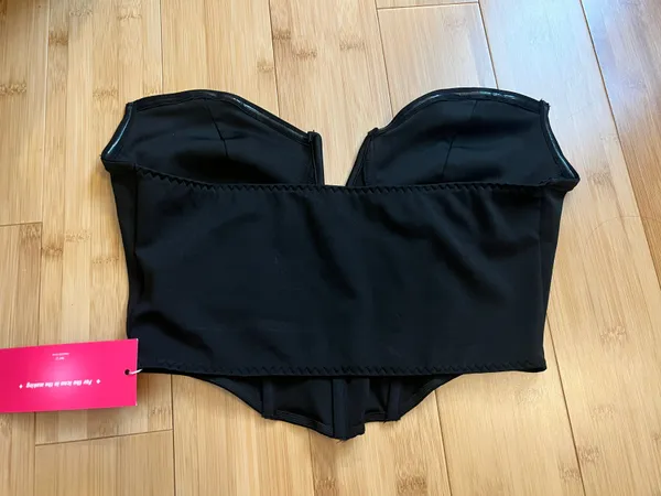 SheIn Strapless Corset Top - Image 2