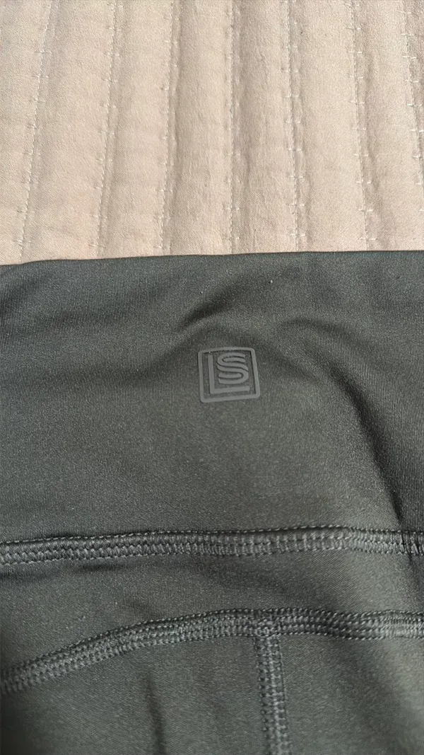 Laundry by Shelli Segal dark olive flare leggings - Image 3