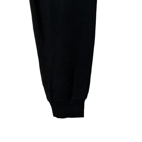 ATM Anthony Thomas Melillo Pants Women Small‎ Black French Terry Joggers Lounge - Image 8
