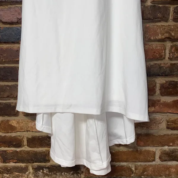 NWOT Lulus Feeling of Forever White Sleeveless Mermaid Maxi Dress Women's Medium - Image 6