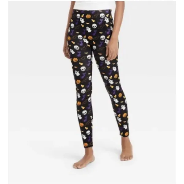 Hyde & EEK! BoutiqueHalloween Seamless Fleece Lined Leggings Women's -S/M NWOT - Image 2