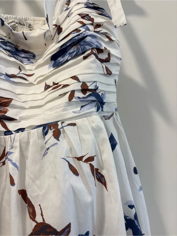 Abercrombie And Fitch Emerson Tie Strap Midi Dress Size Small - Image 4